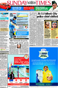 TimesOfIndia FrontPage